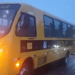Ônibus Escolar acidente em Nova Russas.