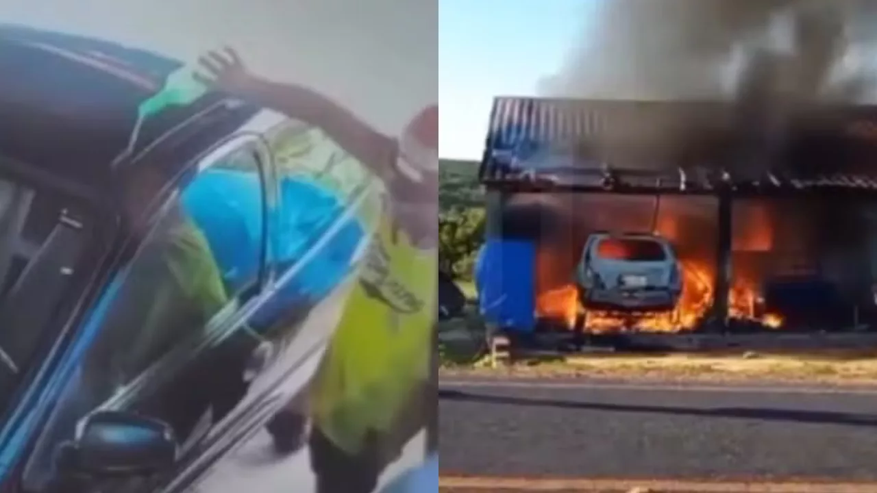 Homem ateia fogo em casa após ter bebida negada