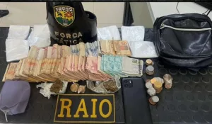 Mulher é presa com entorpecentes e R$ 7,6 mil em espécie durante ação da PMCE em Brejo Santo