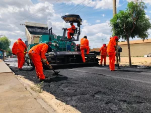 Pavimentação asfáltica em Salitre