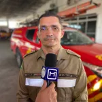 Major Artur Graça, do Corpo de Bombeiros do Cariri