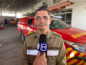 Major Artur Graça, do Corpo de Bombeiros do Cariri