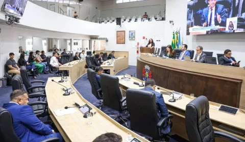 Plenário da Câmara Municipal de Juazeiro do Norte | Foto: Aerlon Avelino