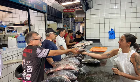 Quarta-feira de Cinzas movimenta Mercado do Peixe em Juazeiro do Norte