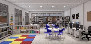 Projeto da escola de tempo integral da comunidade do Sítio Pau D'Arco, em Salitre.