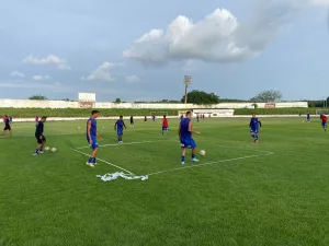 Crato Esporte Clube em preparação para a disputa da Série B do Campeonato Cearense de 2026.