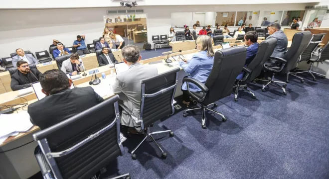 Plenário da Câmara Municipal de Juazeiro do Norte | Foto: Câmara de Juazeiro do Norte/ Divulgação