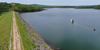 Açude Olho d’Água, em Várzea Alegre, no Cariri.