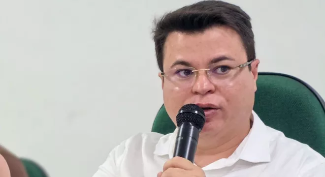 presidente da Associação dos Municípios do Estado do Ceará (Aprece), Joacy Alves Júnior