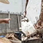 presidente da Câmara, vereador Osasco Gonçalves (PT), informou que o desabamento ocorreu no espaço onde funciona o arquivo da Casa