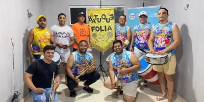 Em 2026, o Batuque Folia chega ao seu nono ano de desfile no carnaval de Juazeiro do Norte | Foto: Guto Vital/ M1/Miséria