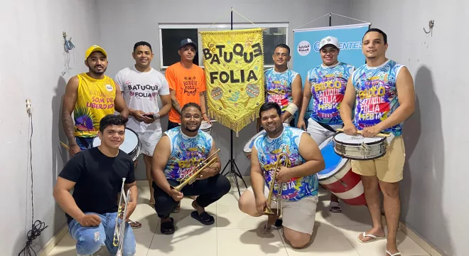 Em 2026, o Batuque Folia chega ao seu nono ano de desfile no carnaval de Juazeiro do Norte | Foto: Guto Vital/ M1/Miséria