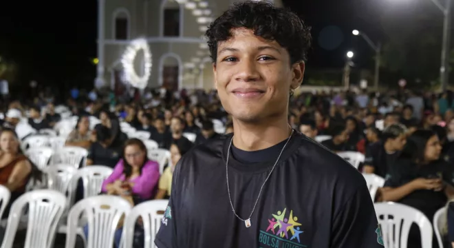 Aluno do Bolsa Jovem 2026 em Barbalha.
