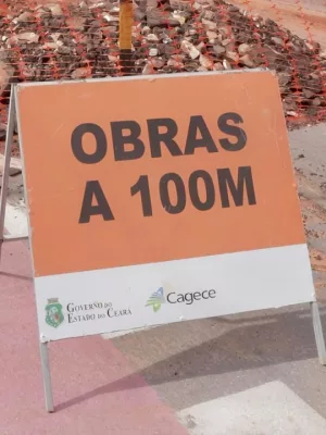 Obras da Cagece em Juazeiro do Norte