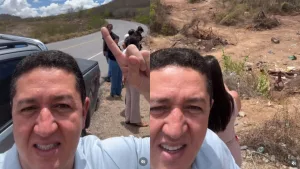 Acidente ocorreu na rodovia AL-220, em São José da Tapera | Foto: Reprodução