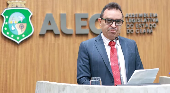 Suplente de deputado Pedro Lobo (PT) | Foto: Júnior Pio/ Alece