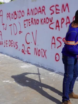 As pichações serão classificadas em quatro níveis: baixo, médio, alto e crítico