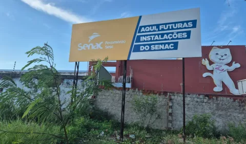 Terreno fica na Av. Padre Cícero, no bairro Antônio Vieira, onde está prevista a construção de uma escola | Foto: Rogério Brito/ Miséria/M1