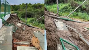 O equipamento foi entregue à população de Várzea Alegre em outubro do ano passado.