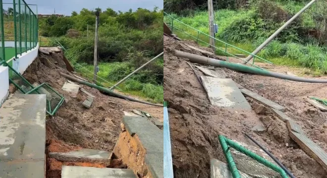 O equipamento foi entregue à população de Várzea Alegre em outubro do ano passado.