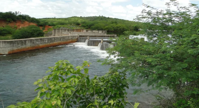Açude Rosário, em Lavras da Mangabeira | Foto: Cogerh