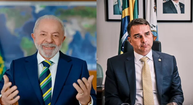 Quaest: Lula tem 56% de rejeição e Flávio Bolsonaro 55%