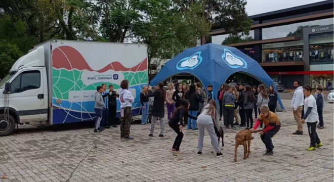 Exposição itinerante sobre o ciclo da água será exibida nesta quinta-feira (19), em Barbalha