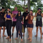 Aulão de defesa pessoal voltado para mulheres no Crato.