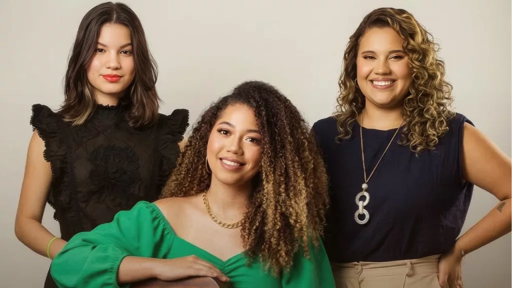 Inara Roberta, Carla Ribeiro e Fernanda Lopes