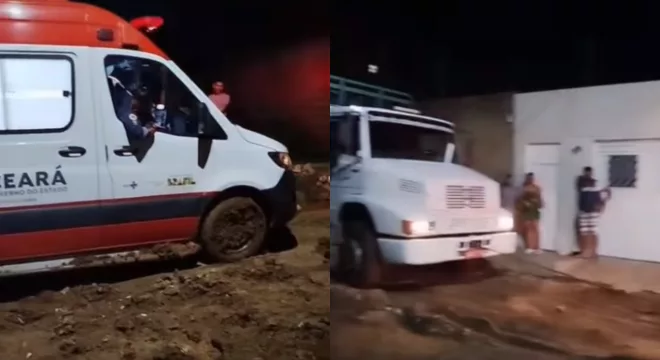 ambulancia atolada vila três marias juazeiro do norte