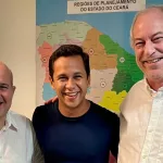 Roberto Cláudio, Felipe Vasques e Ciro Gomes.