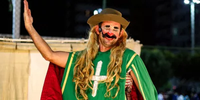 Palhaço Pirruá na Agenda Cultural do Portal M1/Miséria