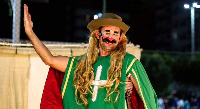 Palhaço Pirruá na Agenda Cultural do Portal M1/Miséria