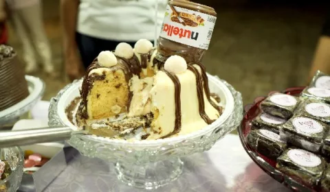 bolo apresentado na ExpoConfeita Juá