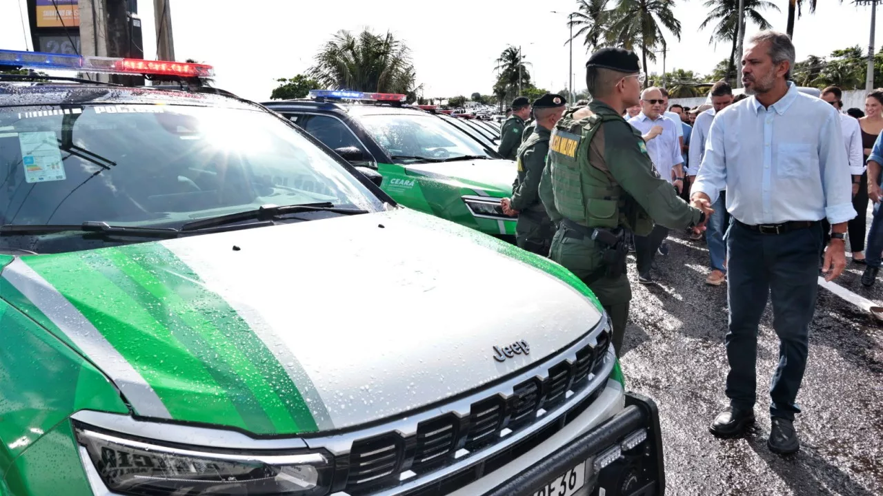 Viatura modelo Jeep Commander da PMCE | Foto: Casa Civil-CE