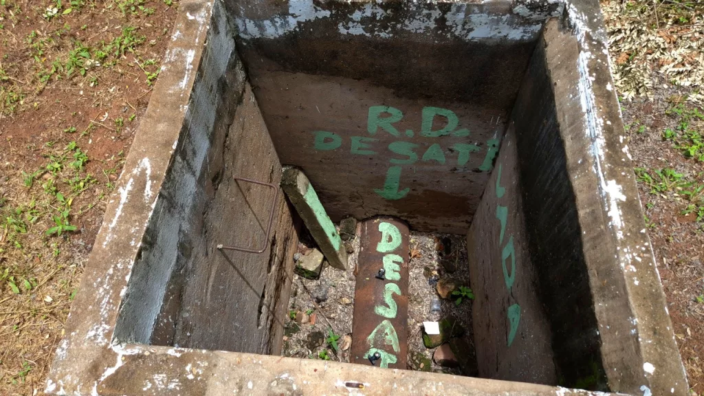 Poço tubular no Parque das Timbaúbas foi desativado após alterações na qualidade da água | Foto: Rogério Brito/ M1