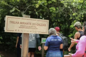 Trilha Mirante do Caldas.