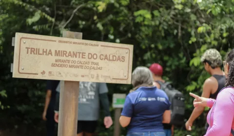 Trilha Mirante do Caldas.