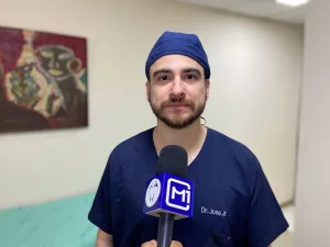 Médico José Correia Júnior, representante do Cariri no Congresso Internacional de Microcirurgia Craniana, sediado em São Paulo.