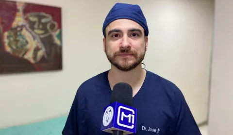 Médico José Correia Júnior, representante do Cariri no Congresso Internacional de Microcirurgia Craniana, sediado em São Paulo.