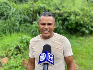 Alaecio Pereira, influenciador do Crato que viralizou na internet com vídeos envolvendo animais peçonhentos.