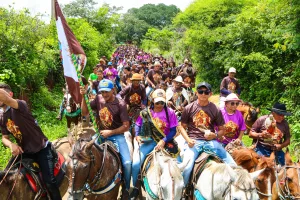 Cavalgada de São José em Farias Brito.