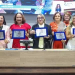 Mulheres homenageadas pela Câmara Municipal | Foto: Divulgação/ Câmara de Juazeiro do Norte
