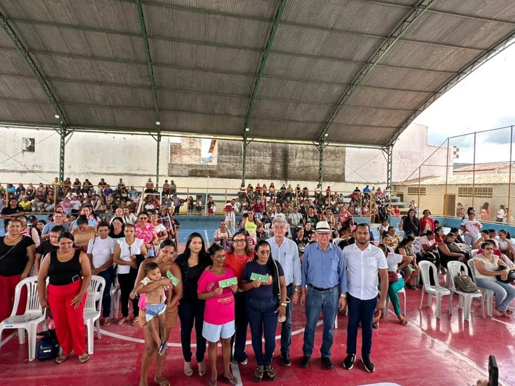 entrega do vale gás social em jardim, em 2026