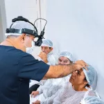 Cerca de 100 cirurgias de catarata foram realizadas neste final de semana em Farias Brito