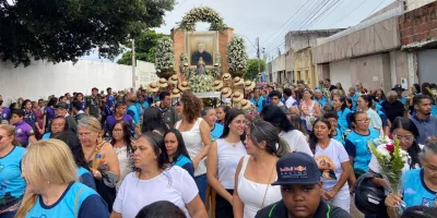 Procissão das Flores, em Juazeiro do Norte | Foto: Guto Vital/ M1