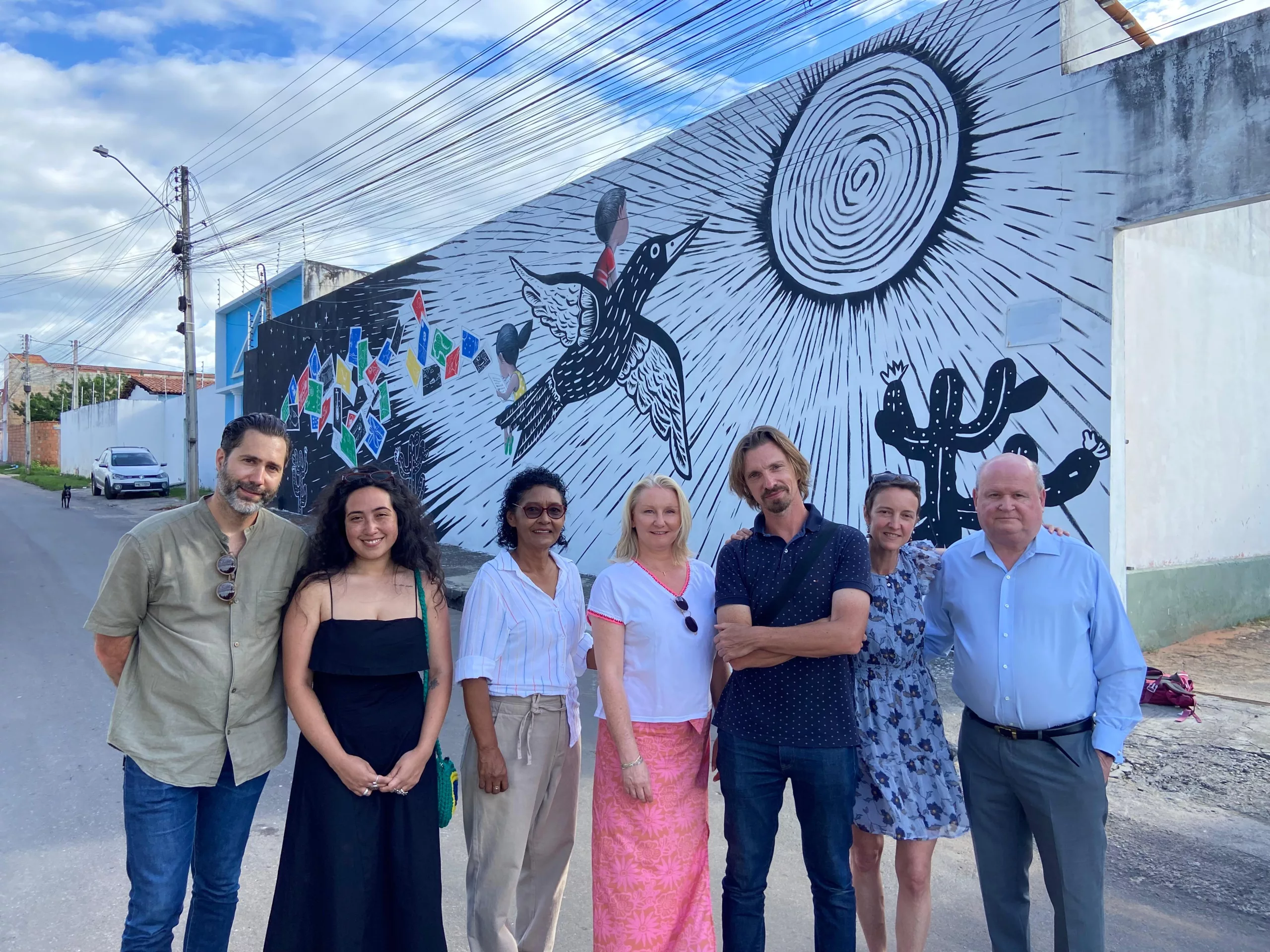 Intercâmbio Cultural em Juazeiro do Norte entre Brasil e França