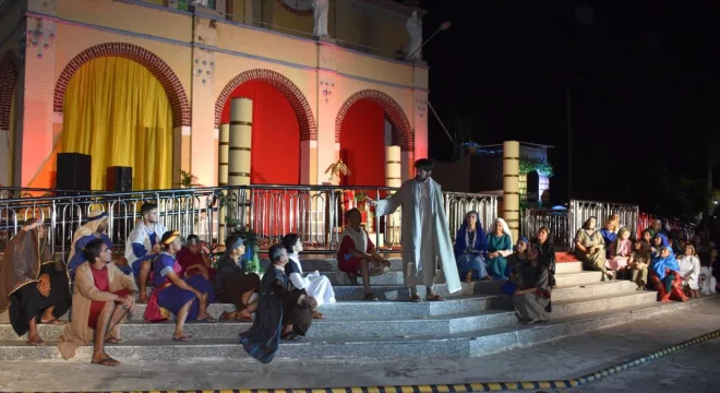 Peça da Paixão de Cristo em Juazeiro do Norte