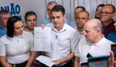 Capitão Wagner apresentou um documento confirmando que assumirá a presidência estadual da federação | Foto: reprodução