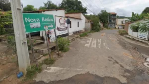 Trecho da CE-166, em Farias Brito, no Cariri | Foto: Google Street View